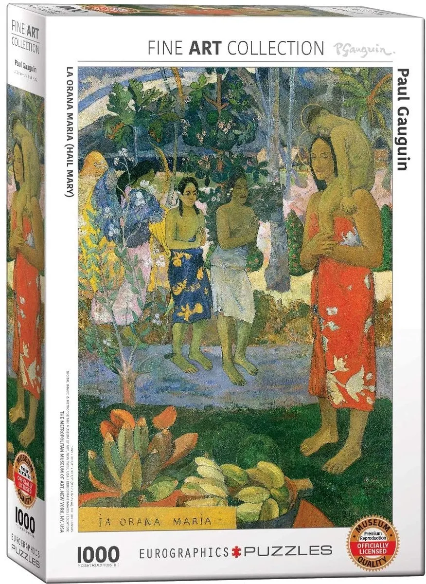 Eurographics La Orana Maria Paul Gauguin Fine Art Legpuzzel 1000 Stuks
