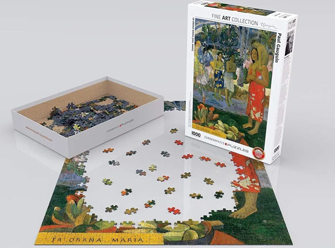 Eurographics La Orana Maria Paul Gauguin Fine Art Legpuzzel 1000 Stuks - 48x68cm