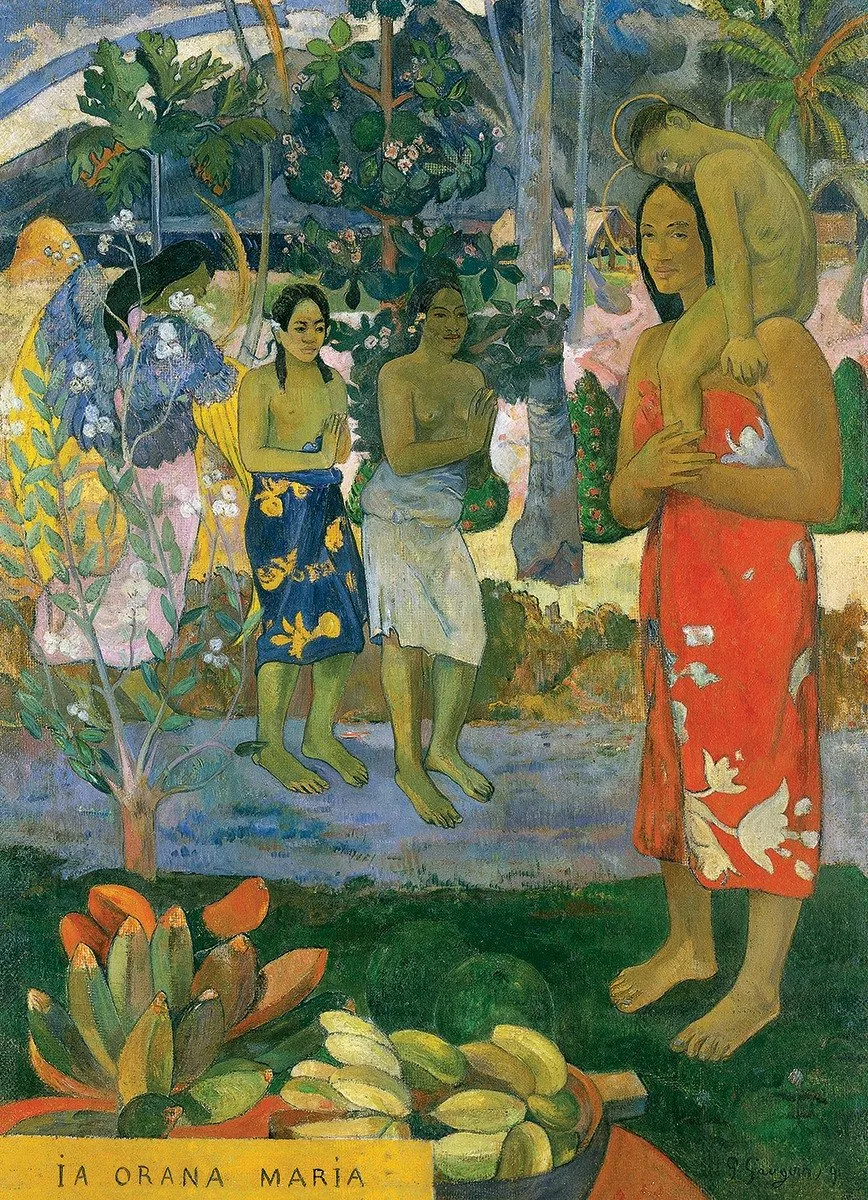 Eurographics La Orana Maria Paul Gauguin Fine Art Legpuzzel 1000 Stuks - 48x68cm