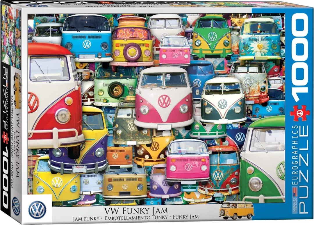 Eurographics Volkswagen Funky Jam Legpuzzel 1000 Stuks