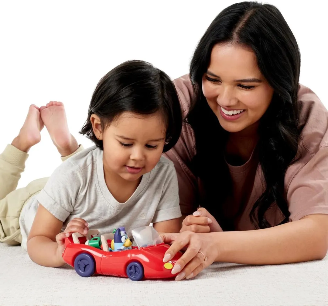 Moose Toys Bluey Cabriolet Speelset - 3+ jaar - AAA