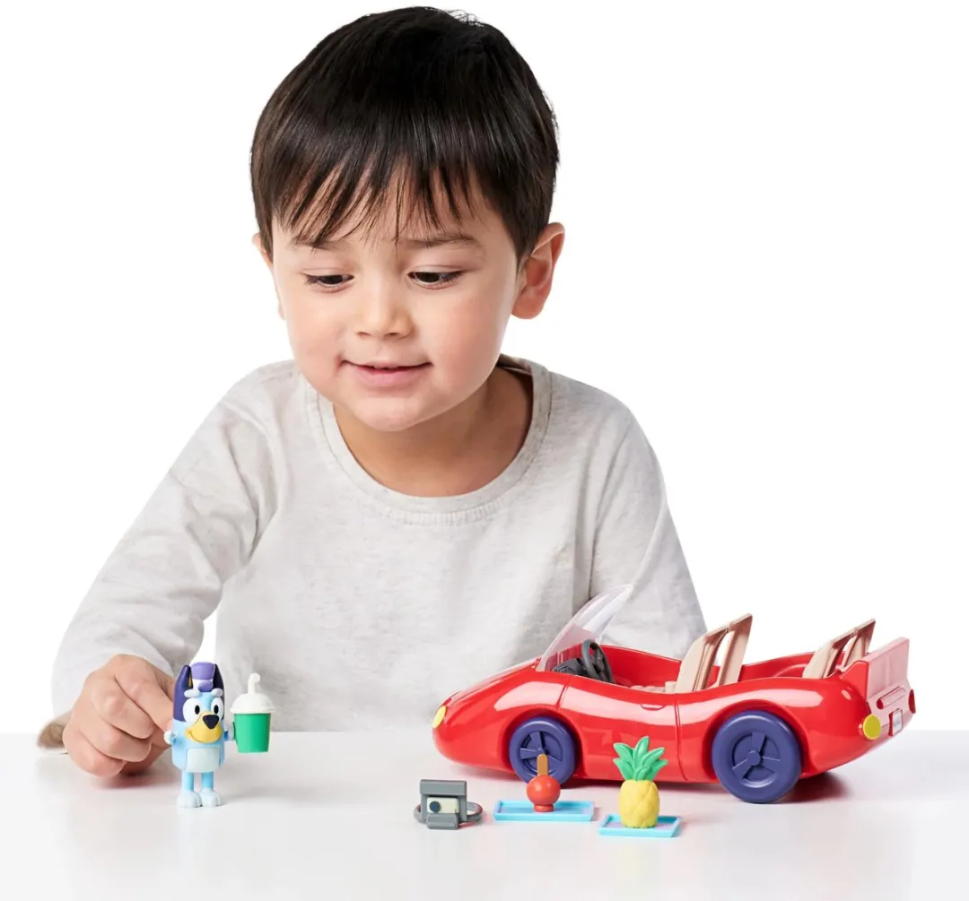 Moose Toys Bluey Cabriolet Speelset - 3+ jaar - AAA