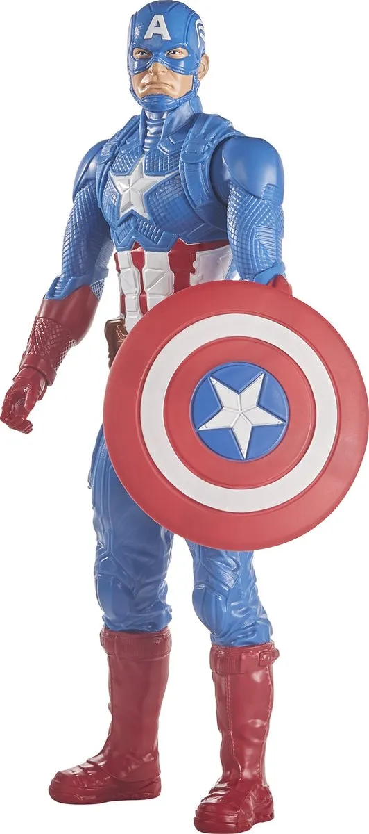 Marvel Avengers Titan Hero Captain America - Meerkleurig