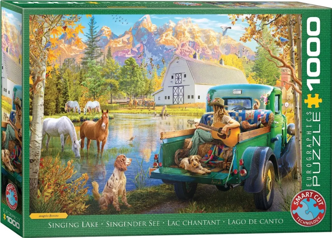 Eurographics Zingende Meer Angelo Bonito Legpuzzel 1000 Stuks