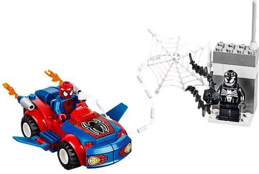 LEGO Spider-Man Spider-Car Achtervolging LE-10665 - 2 Minifiguren