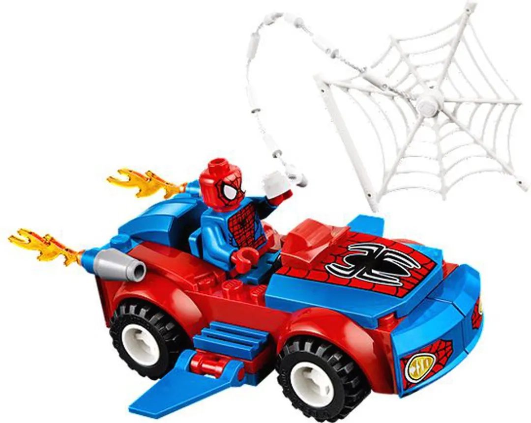 LEGO Spider-Man Spider-Car Achtervolging LE-10665 - 2 Minifiguren