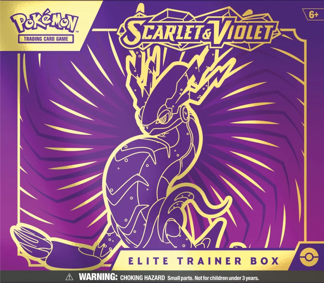 Pokémon Scarlet & Violet - Elite Trainer Box: Miraidon - Pokémon Kaarten