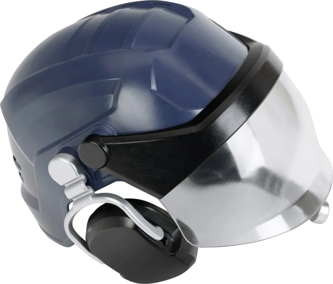 Klein Toys Theo Klein SWAT-Kinderhelm - Blauw/Zwart - afbeelding 6 van 6