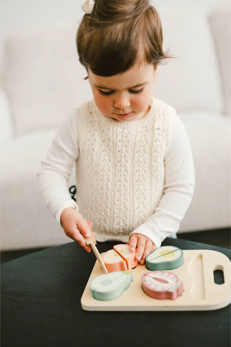 Wooden Toys Keukenmixer + Snijfruit Speelset