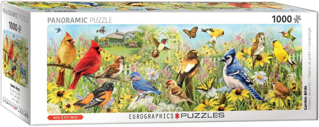 Eurographics Tuin Vogels Greg Giordano Legpuzzel 1000 Stuks
