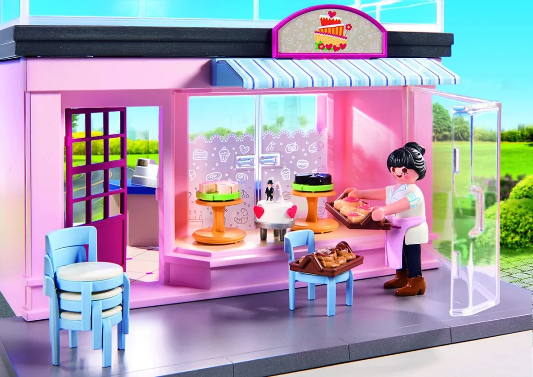 Playmobil City Life Mijn Koffiehuis 70015 - Multicolor