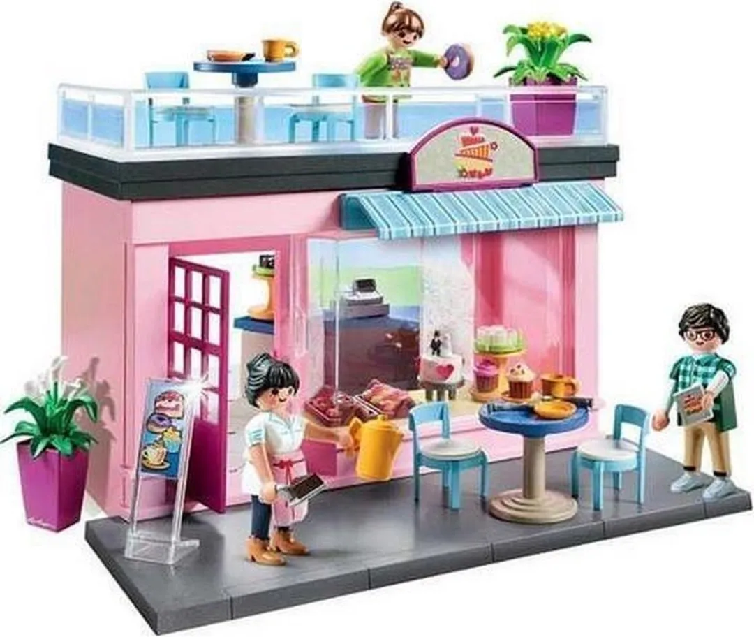 Playmobil City Life Mijn Koffiehuis 70015 - Multicolor - afbeelding 6 van 6