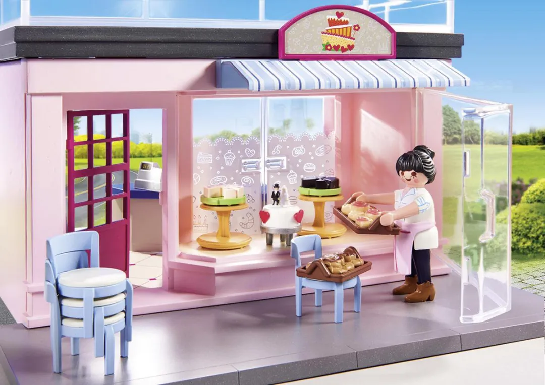 Playmobil City Life Mijn Koffiehuis 70015 - Multicolor