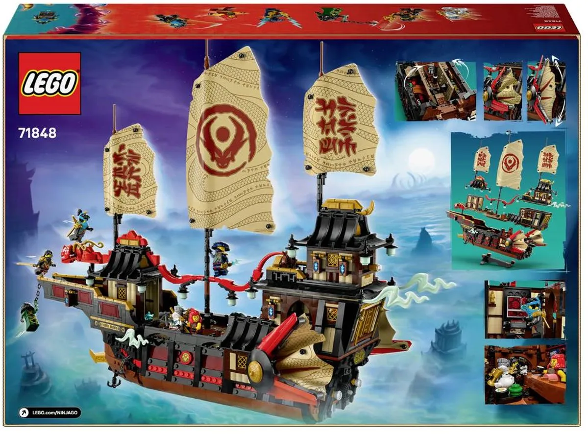 LEGO Ninjago 71848 Tempelvluchtregelaar