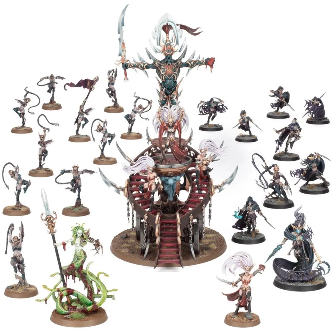 Games Workshop Spearhead Daughters of Khaine Khainite Shadow Coven - 253 Onderdelen