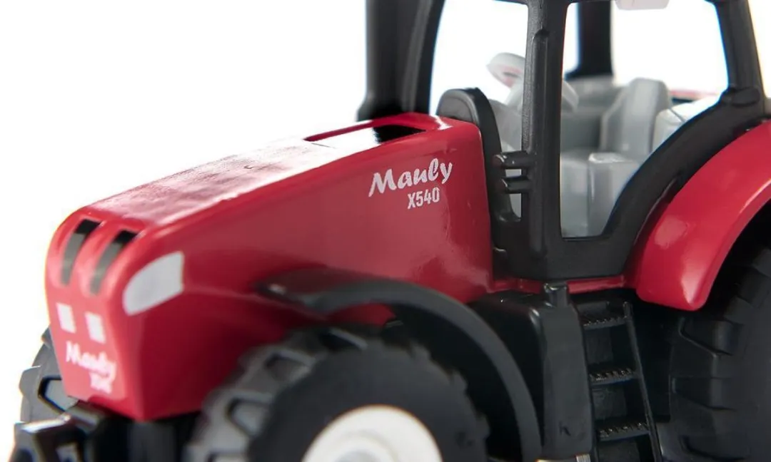 SIKU Tractor Mauly X540 Junior 6,7cm Die-cast - Rood