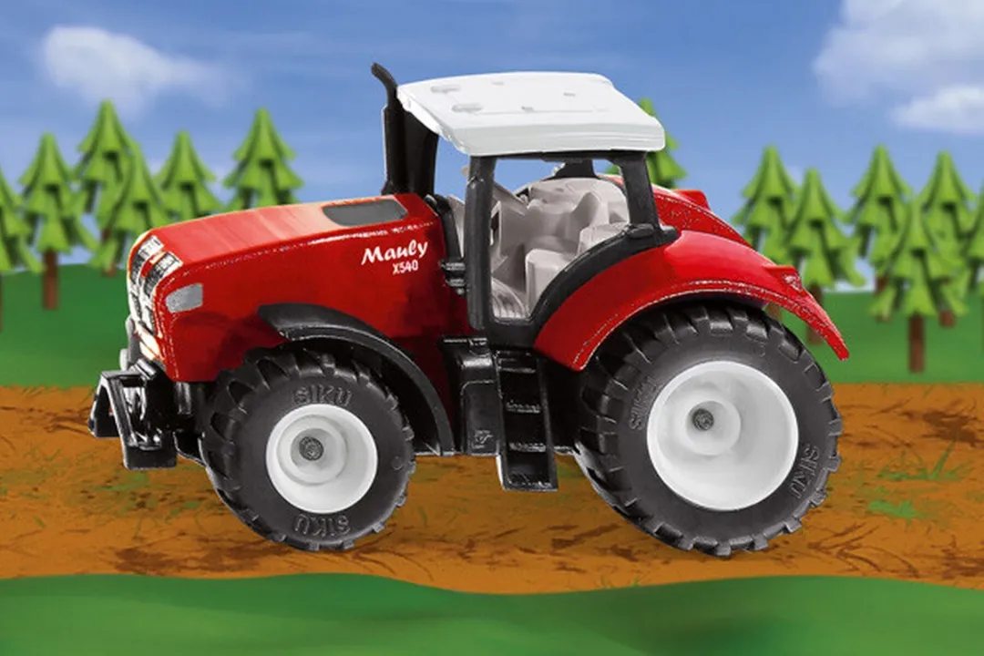 SIKU Tractor Mauly X540 Junior 6,7cm Die-cast - Rood