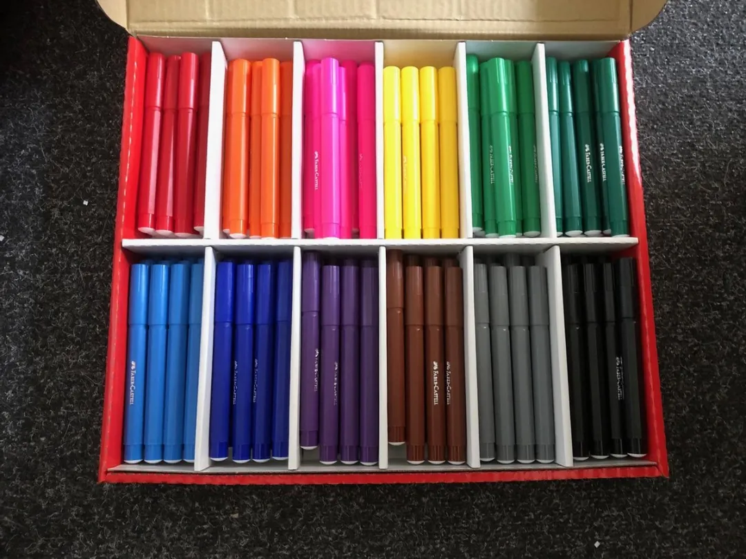 Faber-Castell FC-201771 Viltstiften Jumbo Classpack