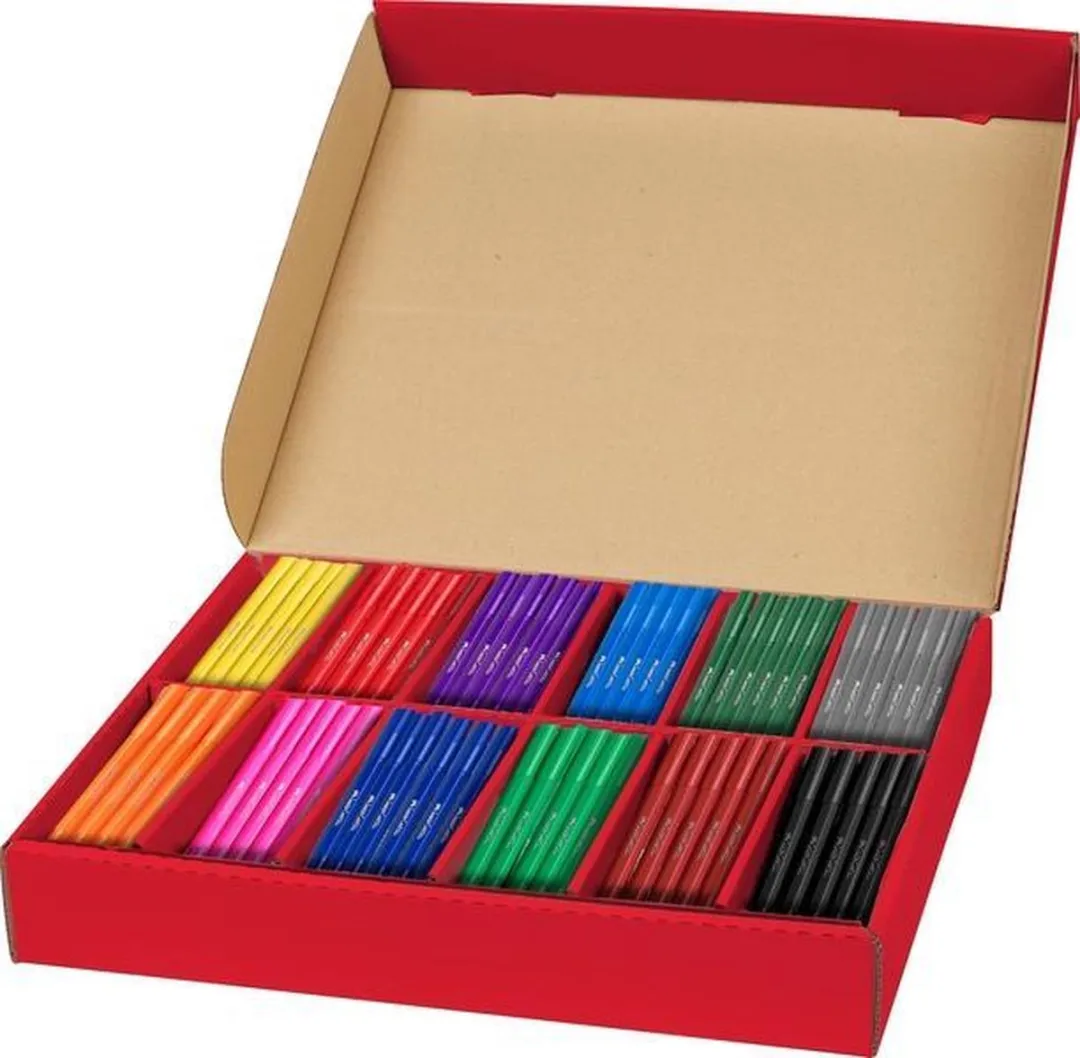 Faber-Castell FC-201771 Viltstiften Jumbo Classpack - 144 Stuks