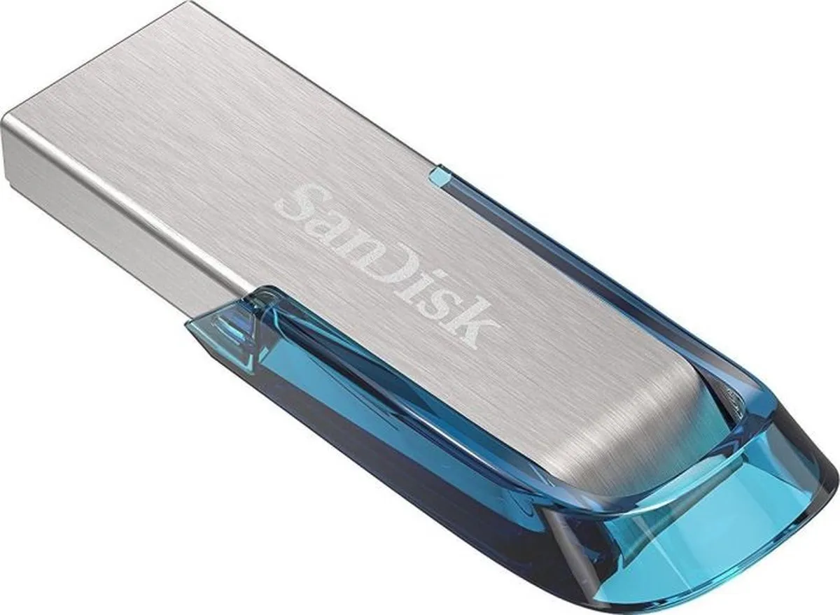 SanDisk Ultra Flair SDCZ73-128G-G46B USB-stick 128GB - Zwart