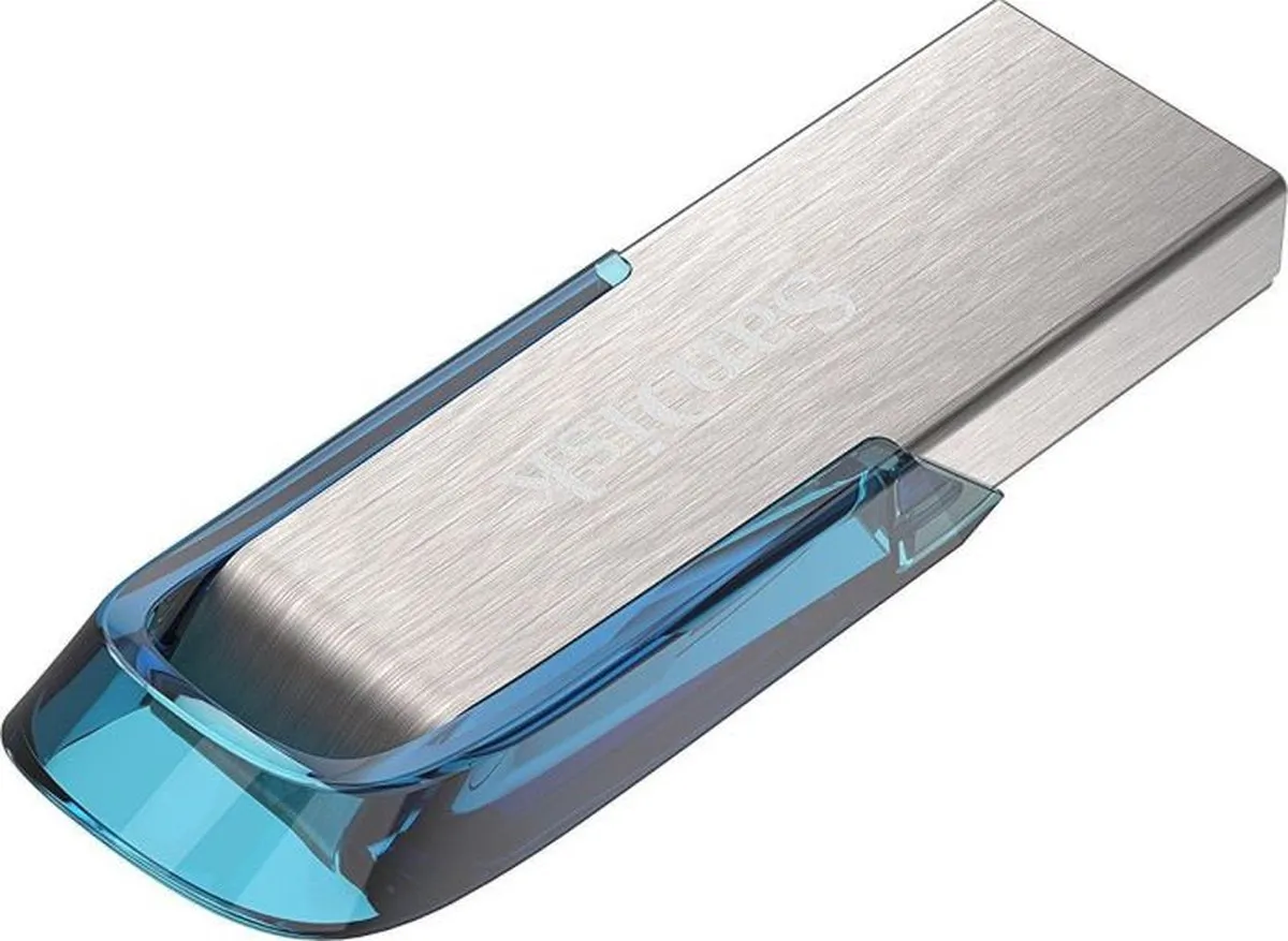 SanDisk Ultra Flair SDCZ73-128G-G46B USB-stick 128GB - Zwart