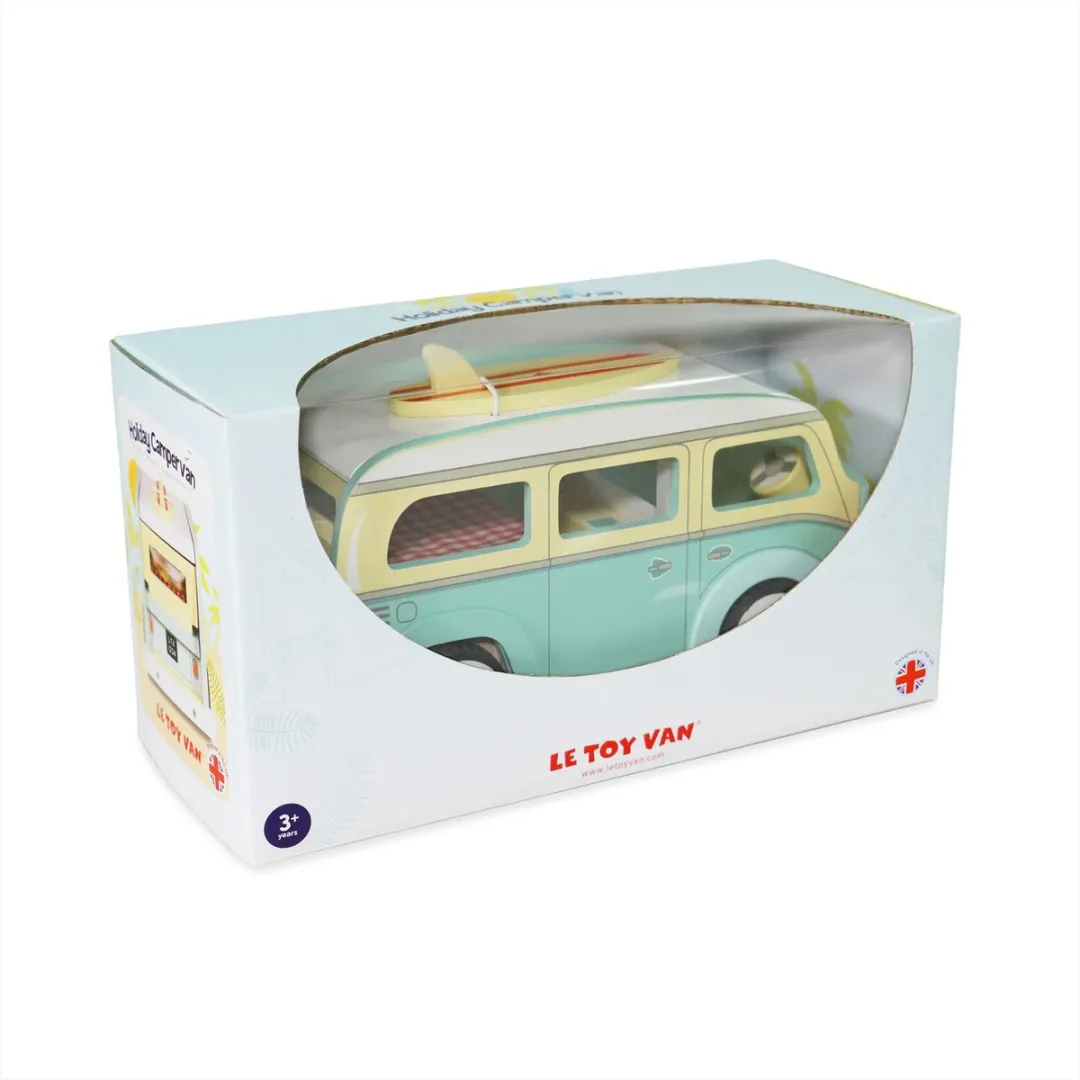 Le Toy Van Kampeerbus Houten Speelset TV478 - Multicolor