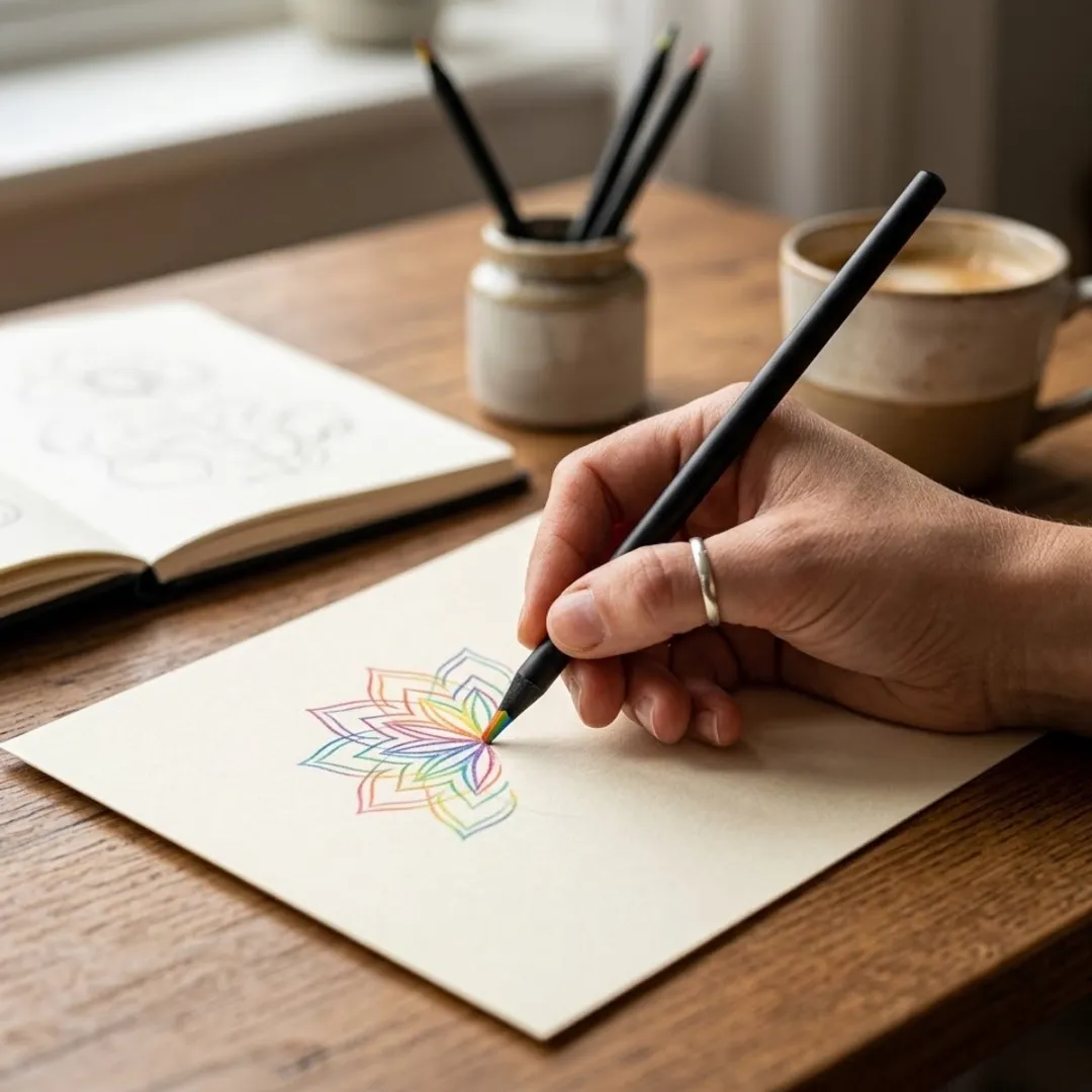 NUVEX Regenboog Potloden 12 Stuks - Dikke Kern
