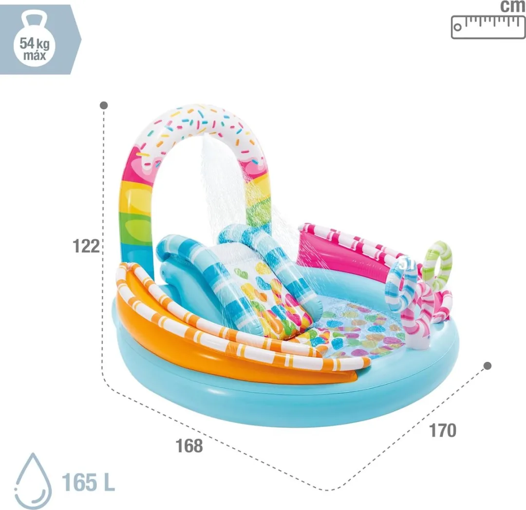 Intex Candy Fun Play Center 57144NP Kinderzwembad 170x168x122cm