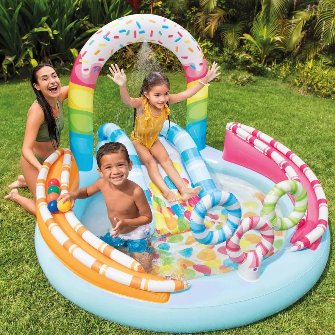 Intex Candy Fun Play Center 57144NP Kinderzwembad 170x168x122cm