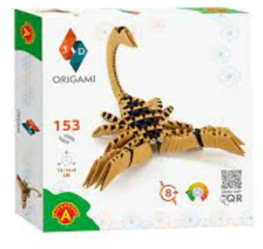 Alexander Origami 3D Schorpioen
