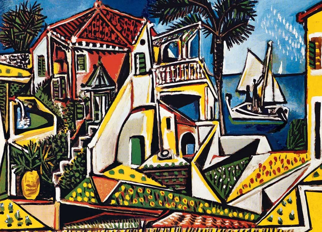 Eurographics Mediterraan Landschap Picasso 1000 Stuks Legpuzzel