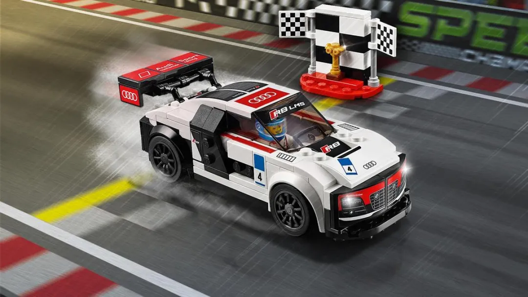LEGO Speed Champions Audi R8 LMS Ultra 75873 - 175 Stukken - afbeelding 6 van 6