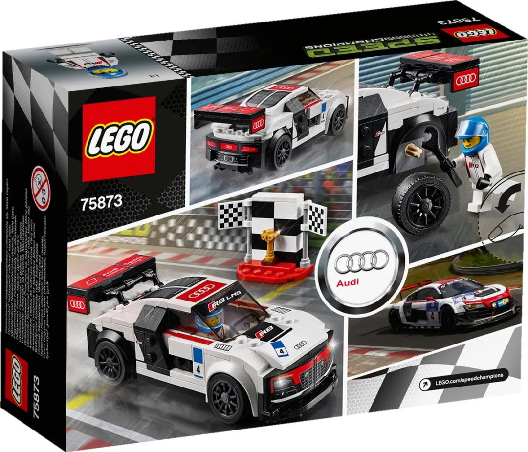 LEGO Speed Champions Audi R8 LMS Ultra 75873 - 175 Stukken