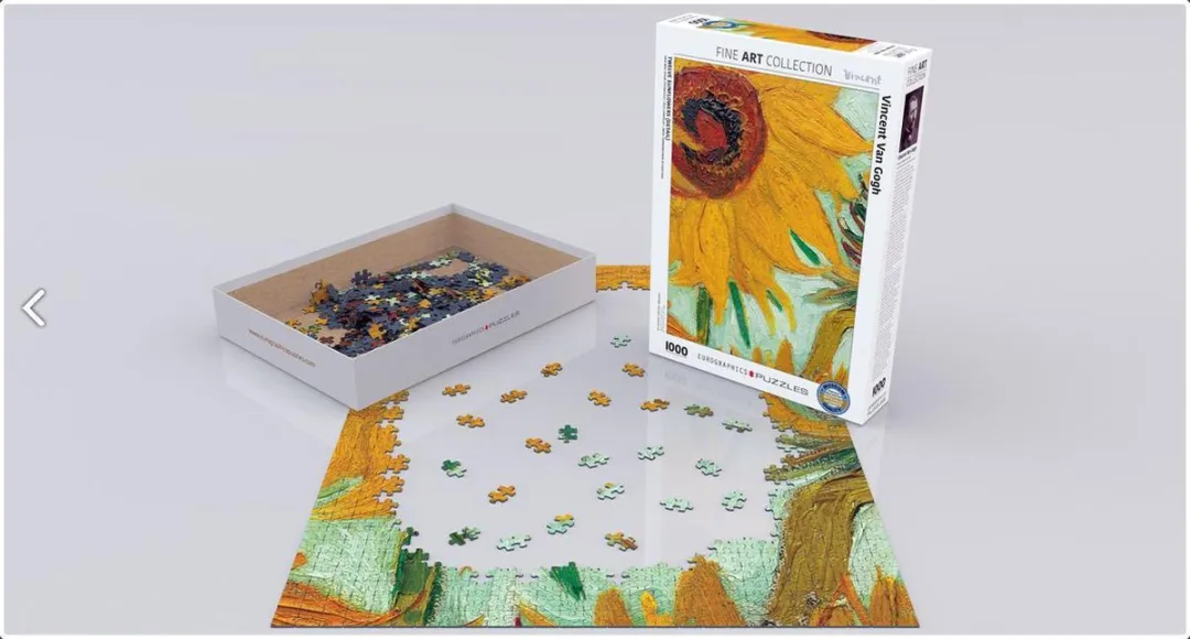 Eurographics Zonnebloem Vincent van Gogh Puzzel 1000 Stuks