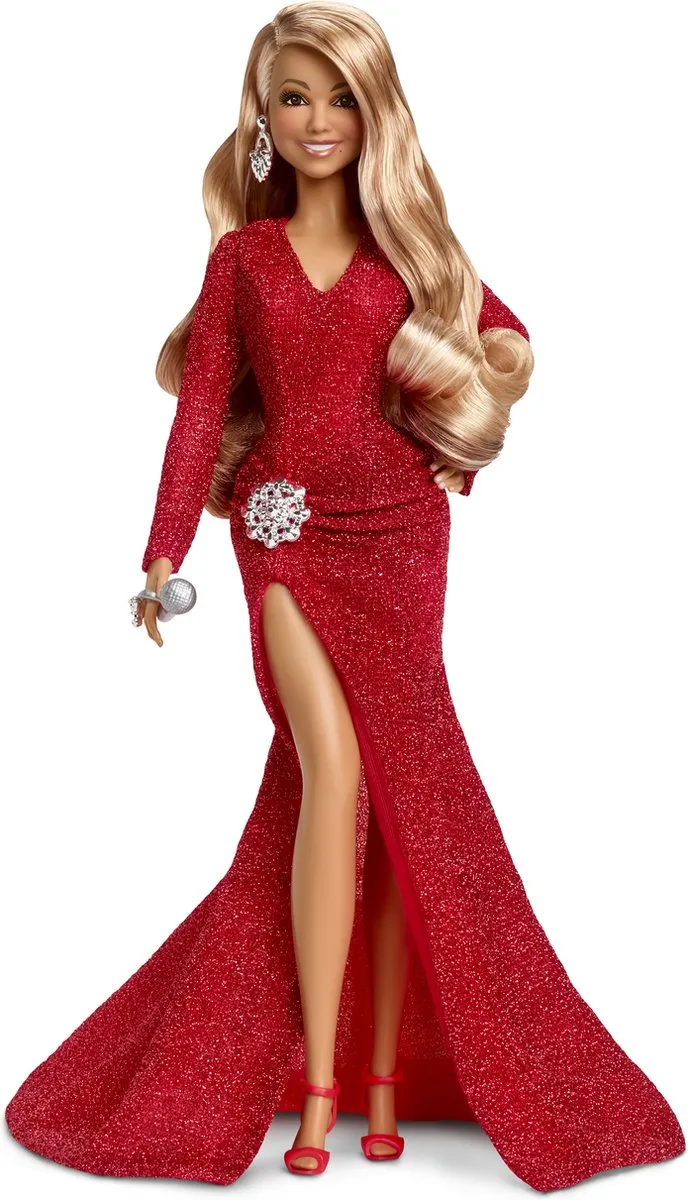 Barbie Mariah Carey Kerstpop - Multicolor