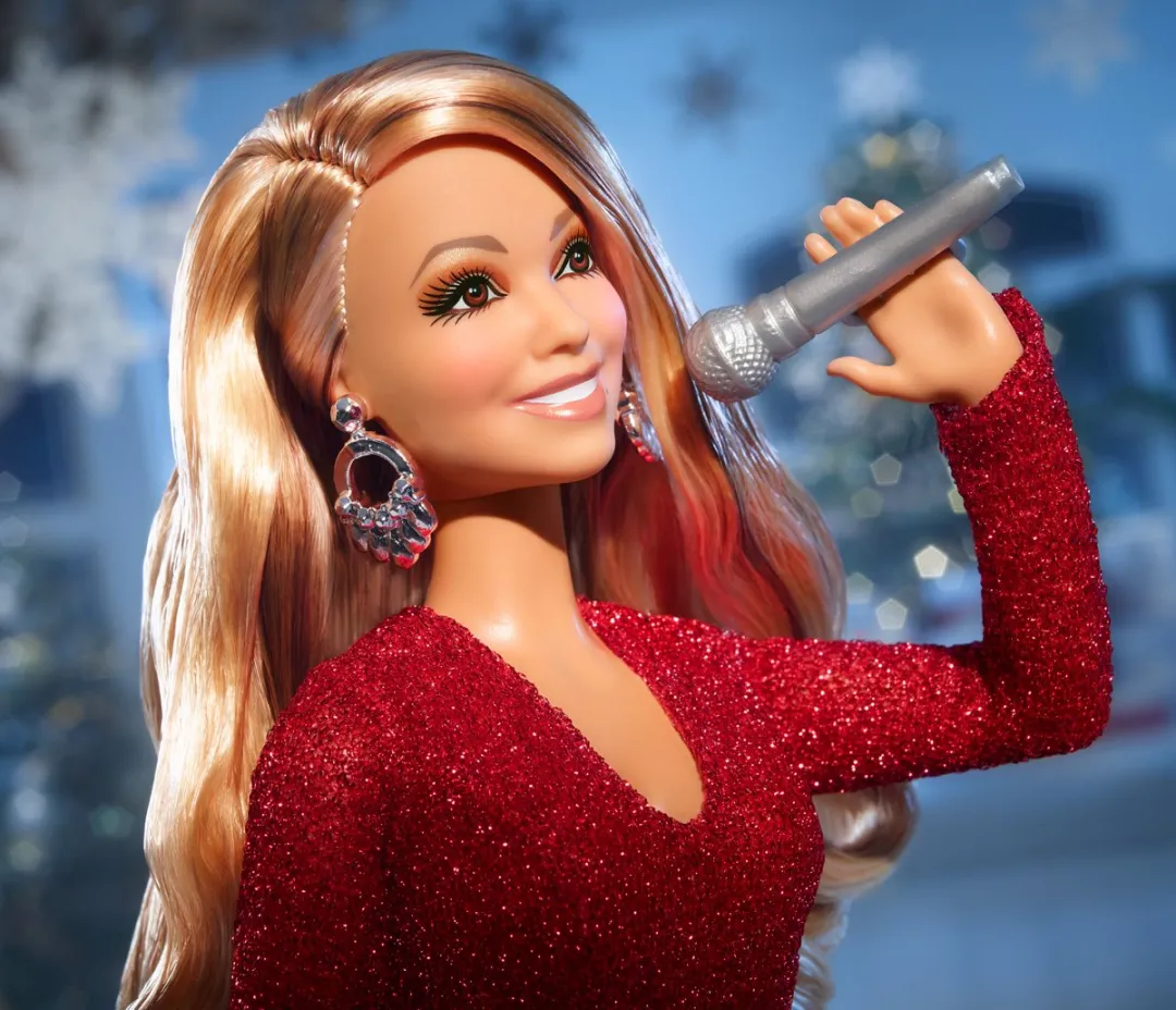 Barbie Mariah Carey Kerstpop - Multicolor