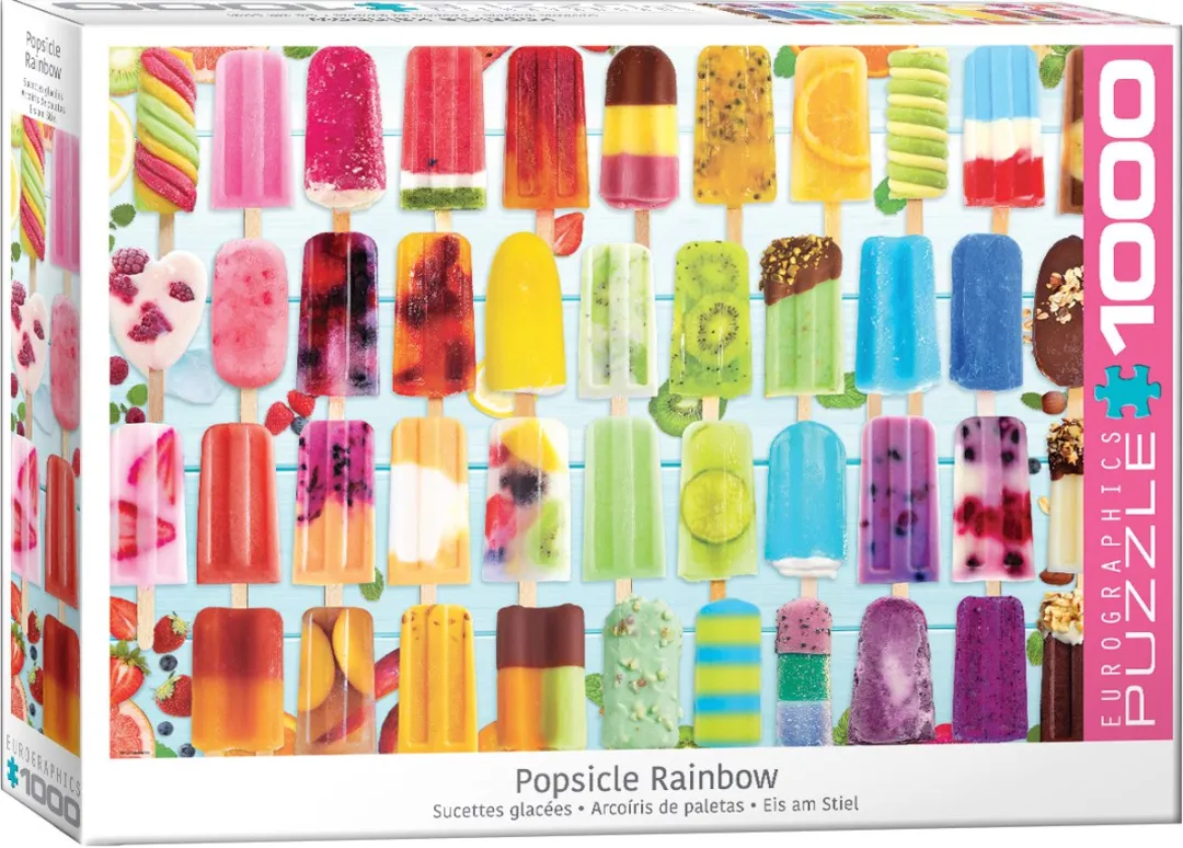 Eurographics IJslolly Regenboog Legpuzzel 1000 Stuks - MPN eu6000-5622