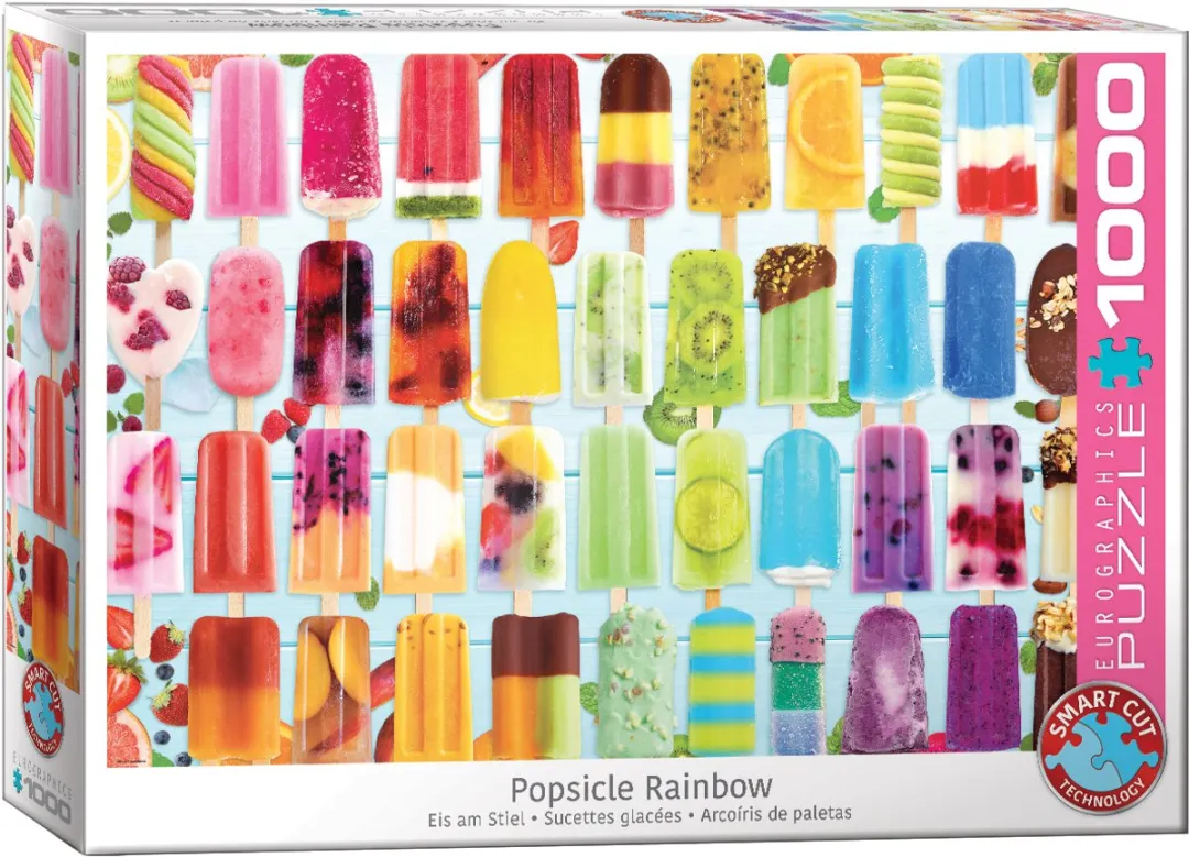 Eurographics IJslolly Regenboog Legpuzzel 1000 Stuks