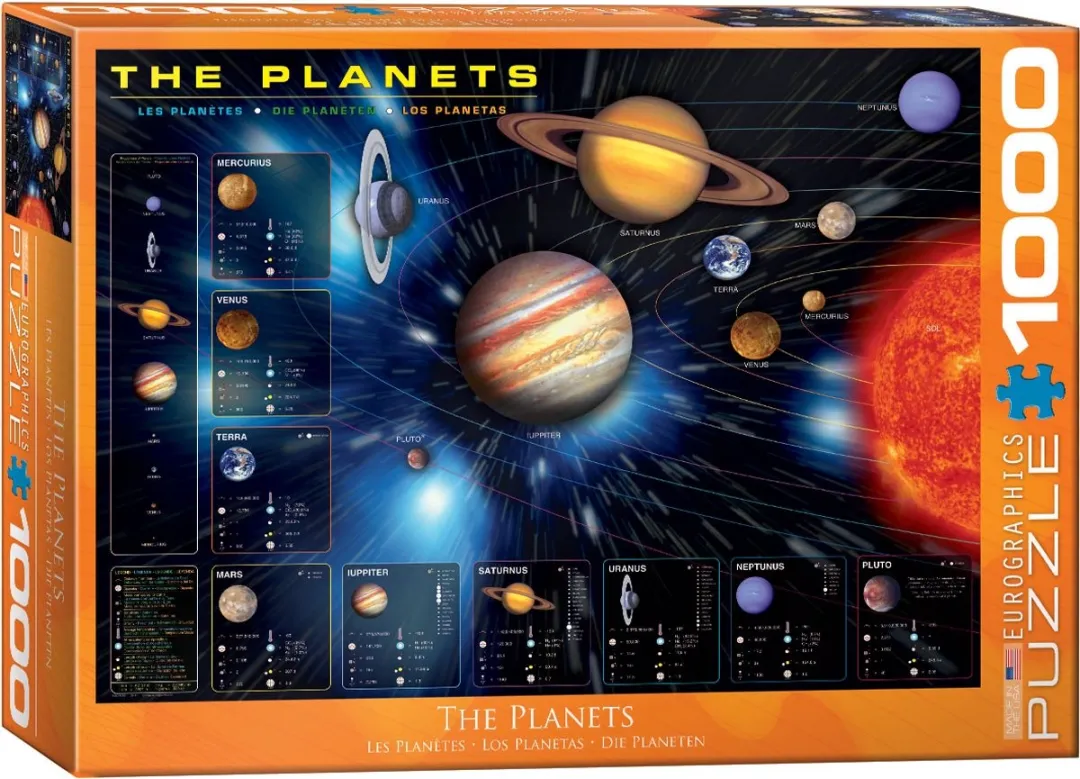 Eurographics De Planeten Legpuzzel 1000 Stuks