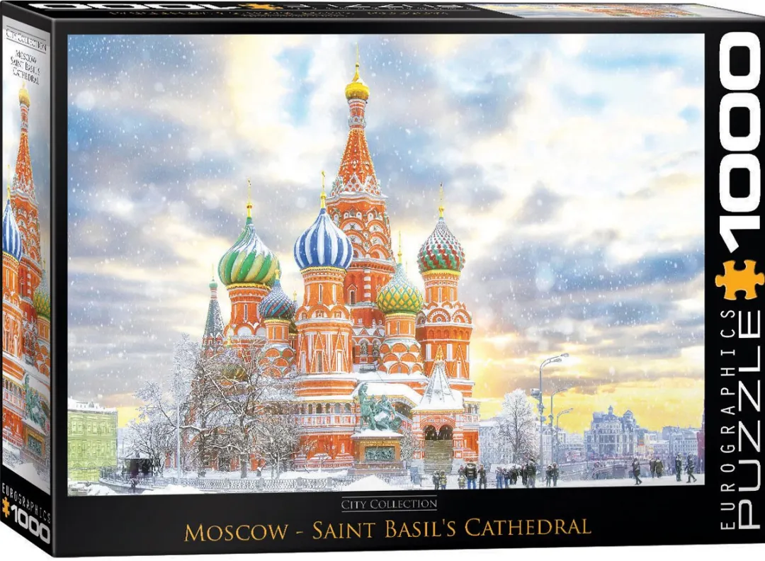 Eurographics Moskou Rusland Puzzel 1000 Stuks - Meerkleurig