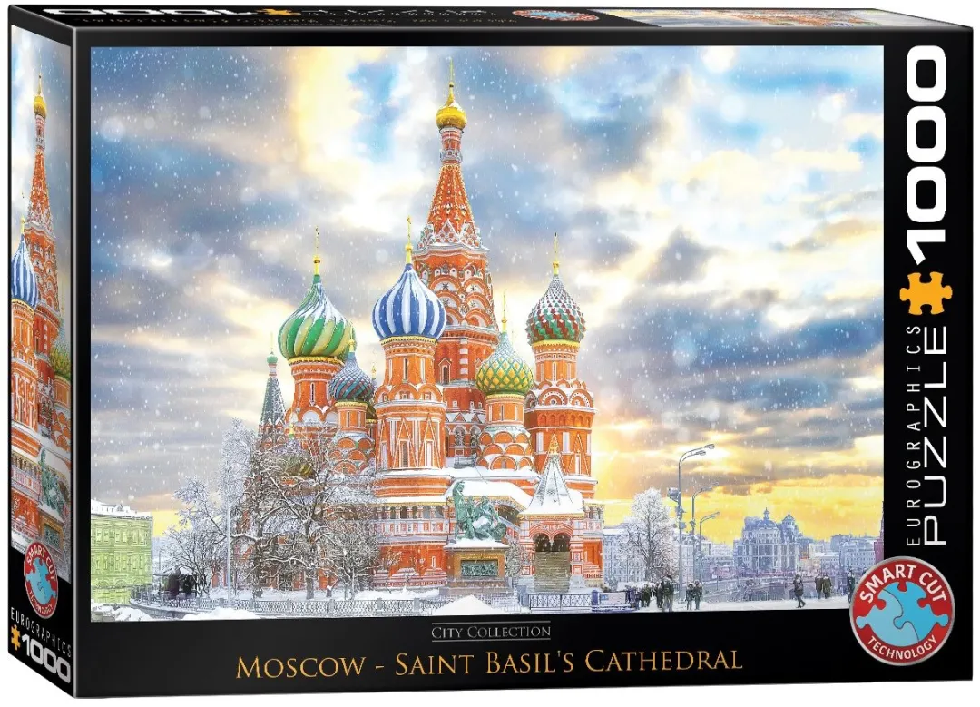 Eurographics Moskou Rusland Puzzel 1000 Stuks - Meerkleurig