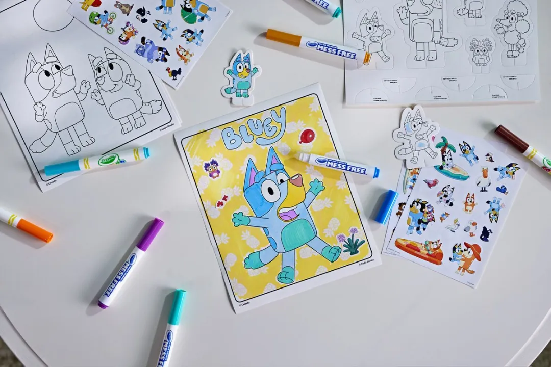 Crayola Color Wonder Bluey Hobbypakket - 40 Stuks