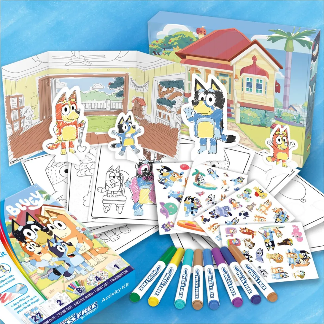 Crayola Color Wonder Bluey Hobbypakket - 40 Stuks