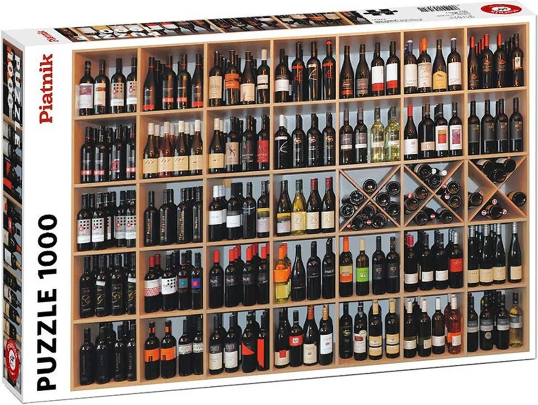 Piatnik Wijngalerij Puzzel 1000 Stuks - Multicolor