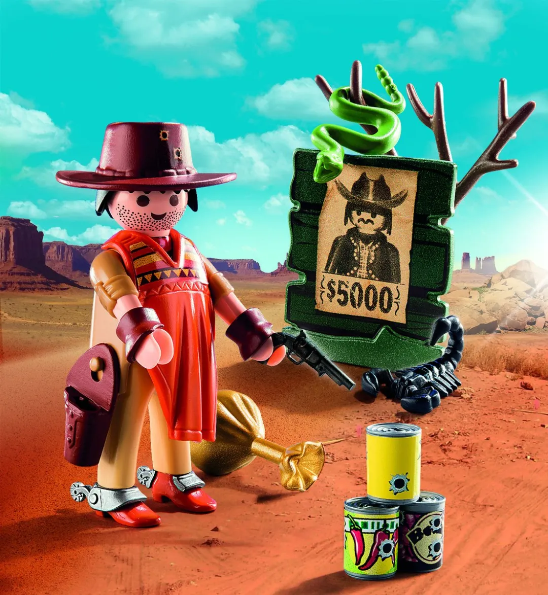 Playmobil Wilde Westen Revolverheld 9083 - Multi Color