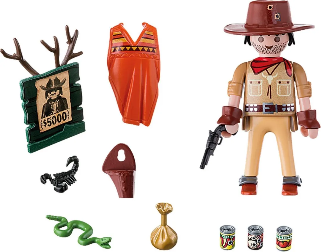Playmobil Wilde Westen Revolverheld 9083 - Multi Color - afbeelding 6 van 6