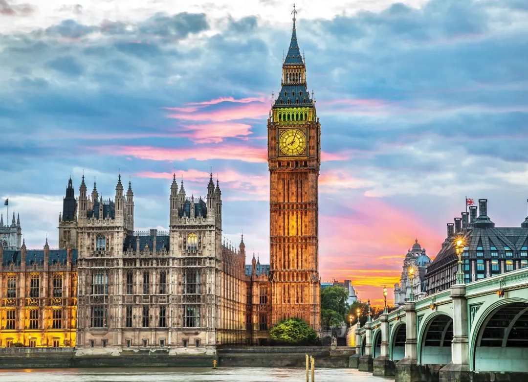 Eurographics London Big Ben Legpuzzel 1000 Stuks - Meerkleurig