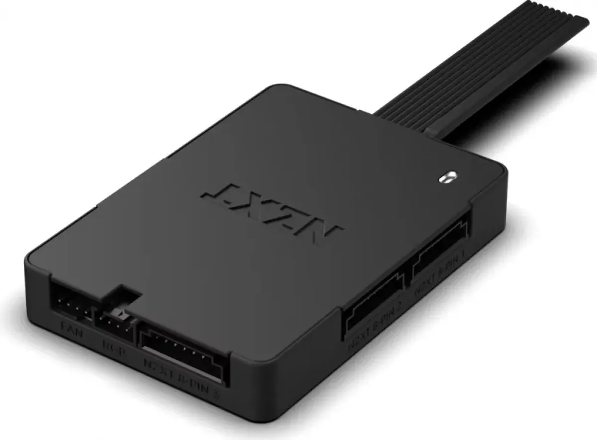NZXT Control Hub AC-CRFR1-B1 RGB Controller - Zwart