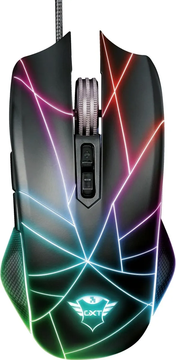 Trust GXT160X Ture Gaming Muis - 7 Knoppen - RGB - afbeelding 6 van 6