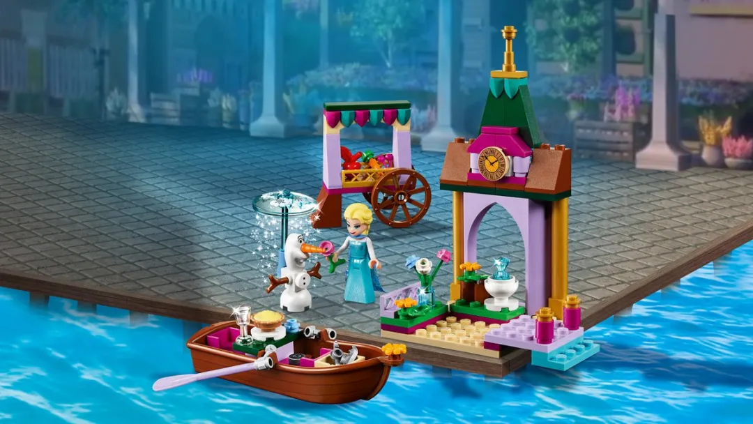 LEGO Elsa's Market Adventure - 125 Stukken - 2 Minifiguren